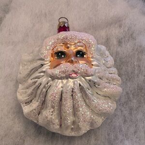 Vintage Christoper Radko Winter Winds Santa Claus Christmas Ornament Holiday‎